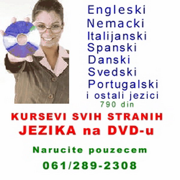 KURS ENGLESKOG JEZIKA na 3 DVD -a - Obrazovanje - Crna Gora