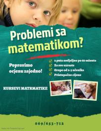 Kursevi matematike - Obrazovanje - Crna Gora