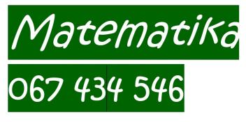 MATEMATIKA online - Obrazovanje - Crna Gora