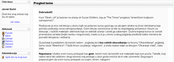 Besplatni online kurs samopomoći - "Strah i JA" - Obrazovanje - Crna Gora