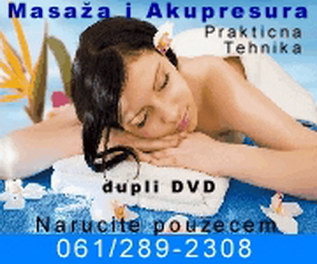TEHNIKA MASAZE I AKUPRESURE na duplom DVD -u - Obrazovanje - Crna Gora